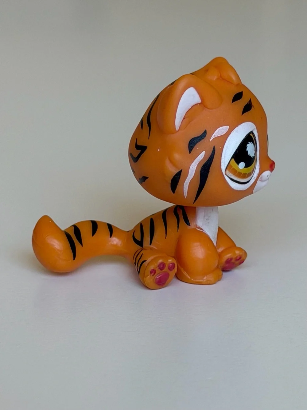 Littlest Pet Shop LPS #905 Tiger Postcard Pets G2 2006